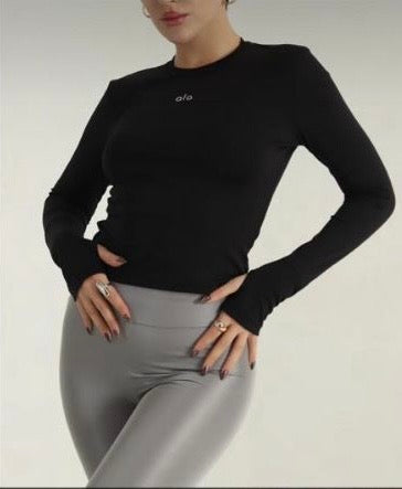 T-shirt manches longues ALO – Coupe ajustée