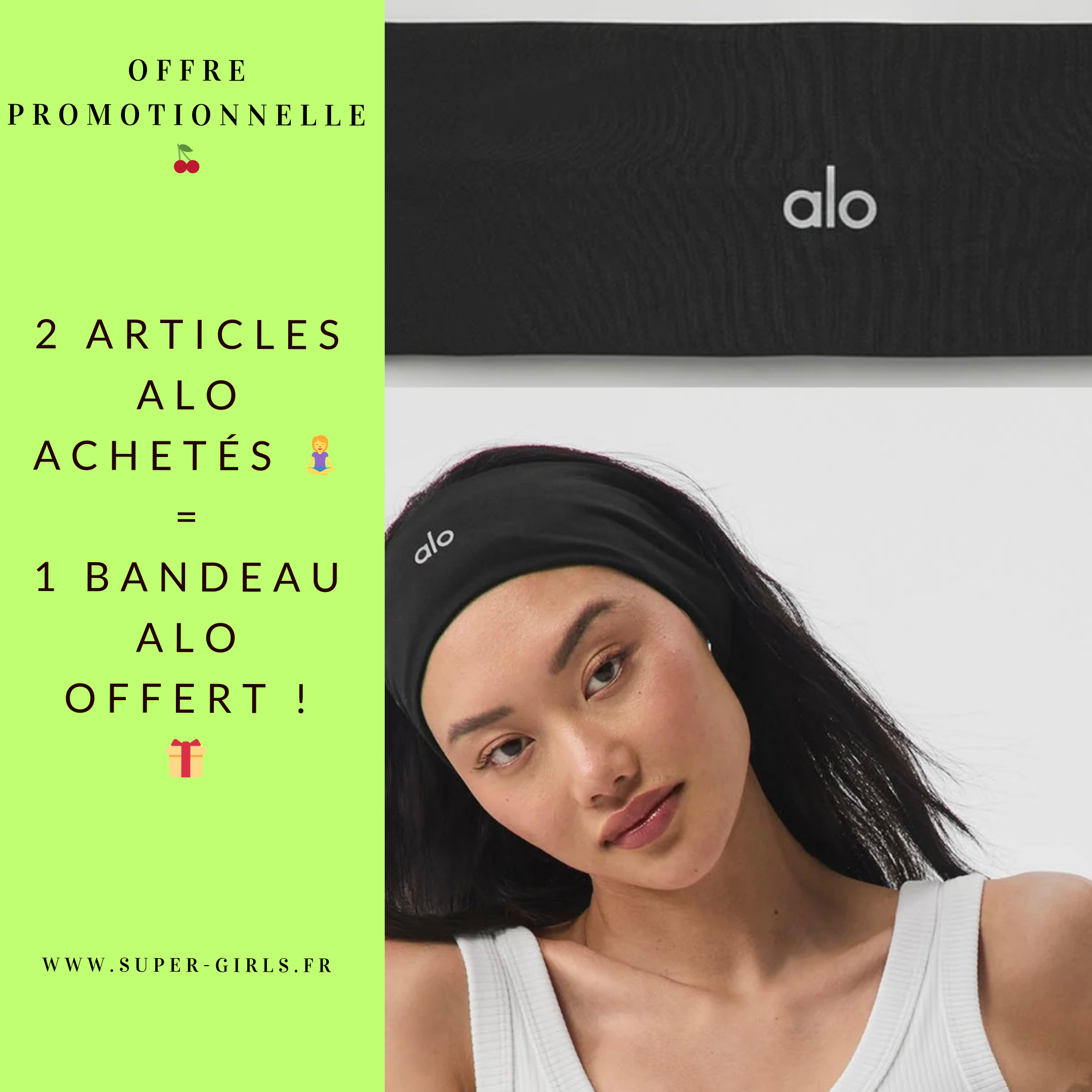 Bandeau Alo – Style & Confort 🫧