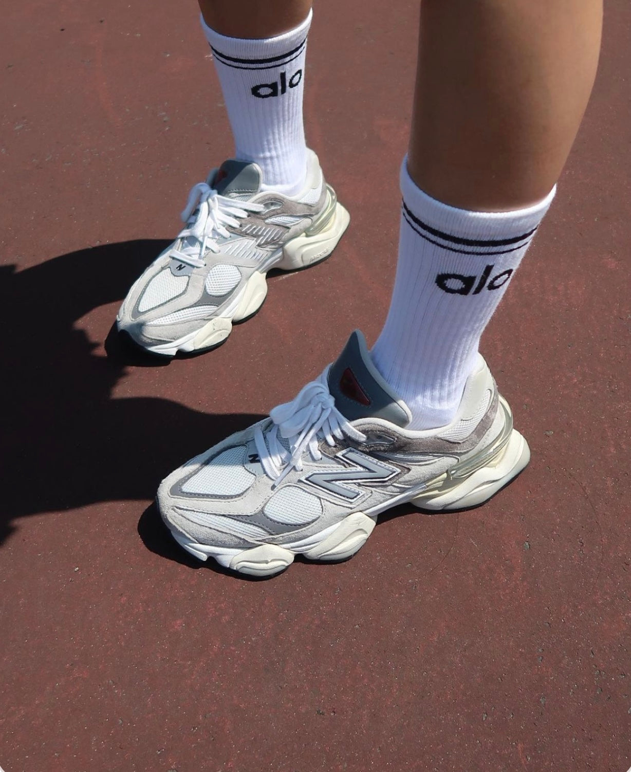 Chaussettes ALO blanches – Confort & Style Sport 🏀