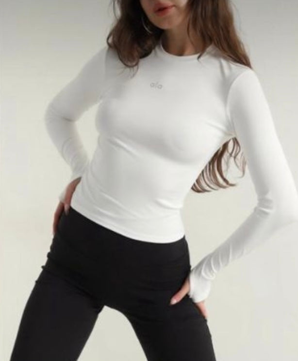 T-shirt manches longues ALO – Coupe ajustée