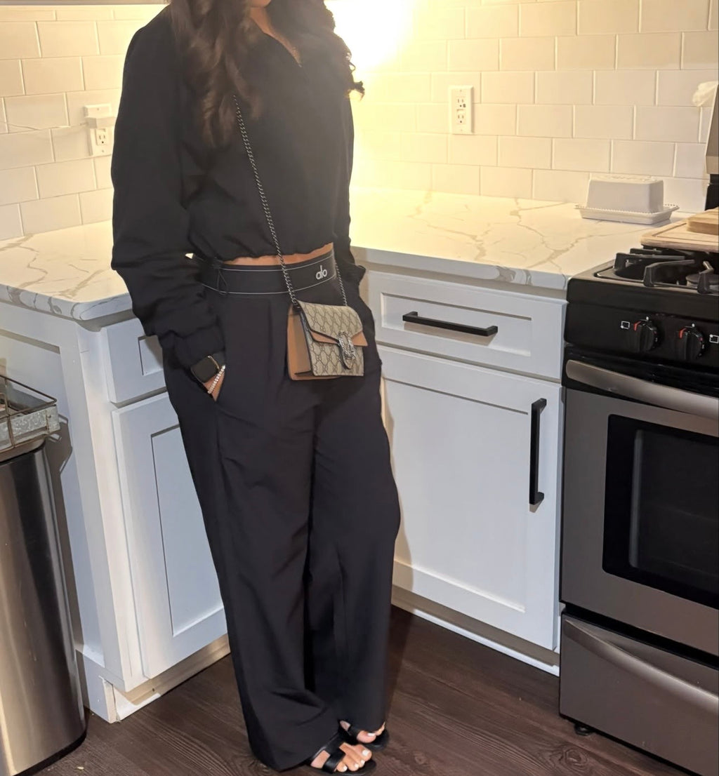 Pantalon large Alo Élégance décontractée & confort technique 🛼