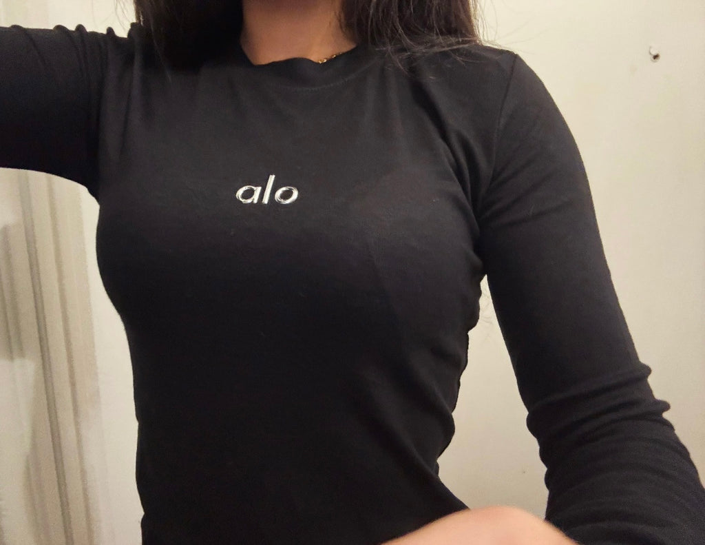 T-shirt manches longues ALO – Coupe ajustée
