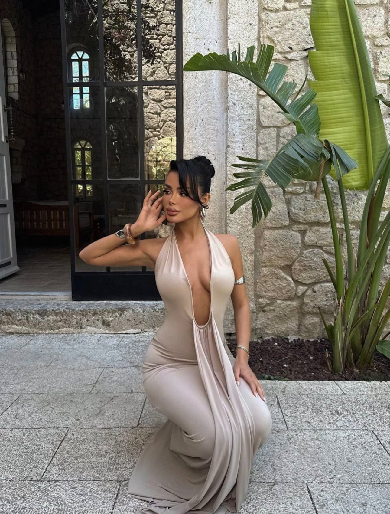 Robe Venom Nude Scultural