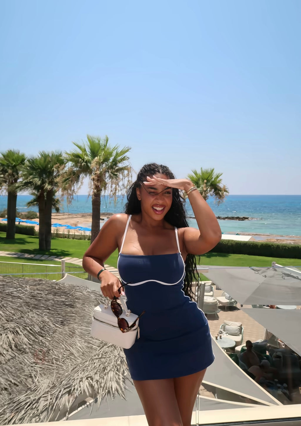 Robe Tennis Alo Bleu Marine 🎾